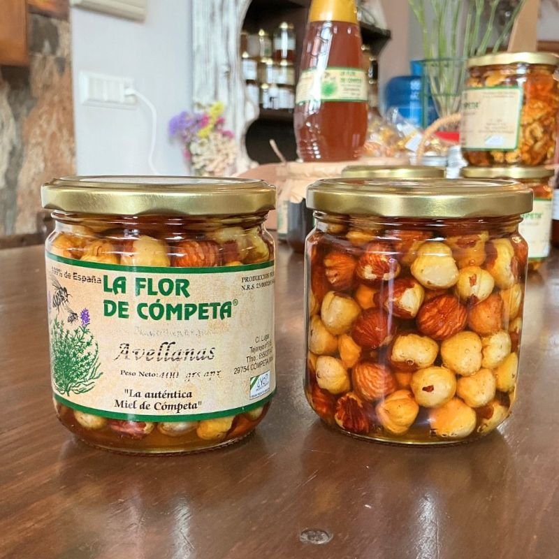 Miel con Avellanas